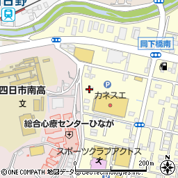 三重県四日市市日永西3丁目6周辺の地図