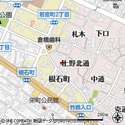 中欠町公民館周辺の地図