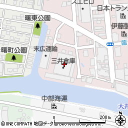 三井倉庫周辺の地図