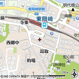 チケットナビ（ＮＡＶｉ）　東岡崎店周辺の地図