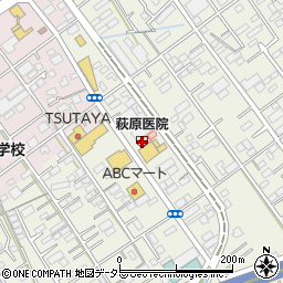 萩原医院周辺の地図