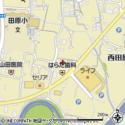 兵庫県神崎郡福崎町西田原1689周辺の地図