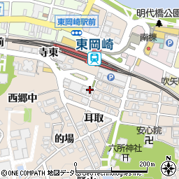 東進衛星予備校東岡崎駅前校周辺の地図