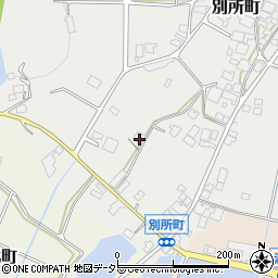 兵庫県加西市別所町158周辺の地図