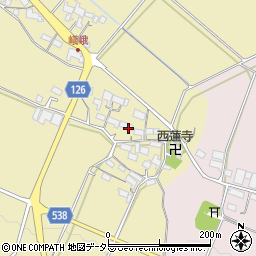 滋賀県甲賀市水口町嶬峨461周辺の地図