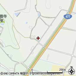 大阪府豊能郡能勢町地黄193-1周辺の地図