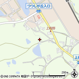 兵庫県三田市上相野845周辺の地図