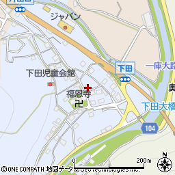 大阪府豊能郡能勢町下田212周辺の地図