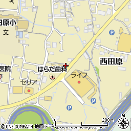 兵庫県神崎郡福崎町西田原1704-1周辺の地図
