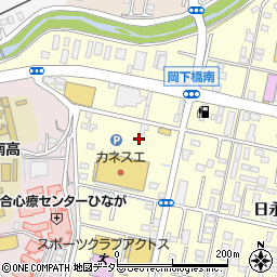 三重県四日市市日永西3丁目7周辺の地図