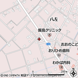 愛知県安城市横山町八左194周辺の地図