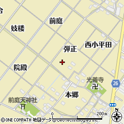 愛知県岡崎市新堀町周辺の地図