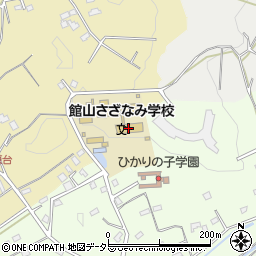 大田区立館山さざなみ学校周辺の地図