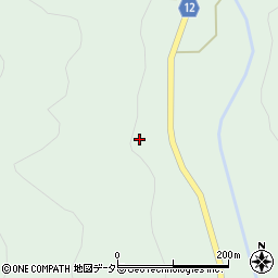 広島県庄原市東城町粟田960周辺の地図