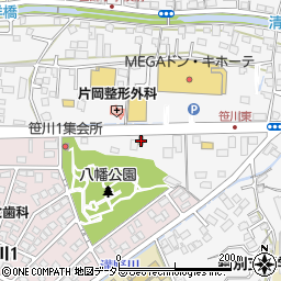 すき家四日市西日野店周辺の地図