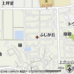愛知県東浦町（知多郡）藤江（ふじが丘）周辺の地図