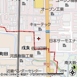 日本電産株式会社　本社人事部周辺の地図