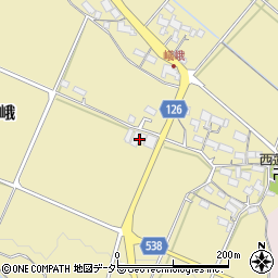 滋賀県甲賀市水口町嶬峨607周辺の地図