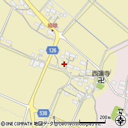 滋賀県甲賀市水口町嶬峨466周辺の地図