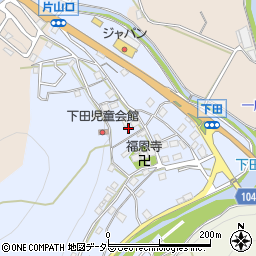 大阪府豊能郡能勢町下田178周辺の地図