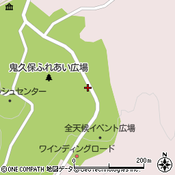 愛知県新城市作手白鳥鬼久保周辺の地図