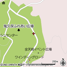 愛知県新城市作手白鳥（鬼久保）周辺の地図