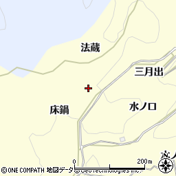 愛知県岡崎市秦梨町法蔵周辺の地図