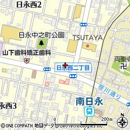 カメラのキタムラ四日市笹川通店周辺の地図