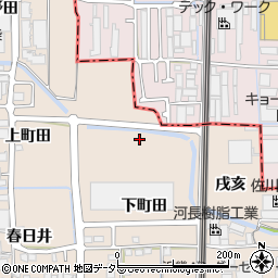 京都府向日市森本町竹図子周辺の地図