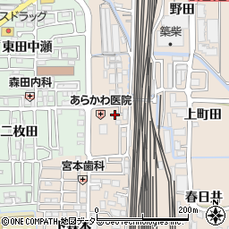 ＊向日市森本町上森本1[清水]駐車場周辺の地図