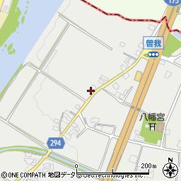 兵庫県加東市曽我297周辺の地図