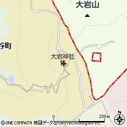 大岩神社周辺の地図