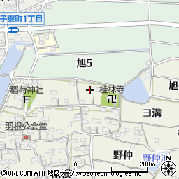 愛知県知多市金沢殿門戸周辺の地図