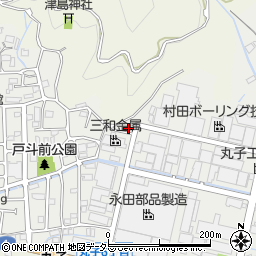 秋山コーポ周辺の地図