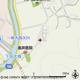 大阪府豊能郡能勢町平通84周辺の地図
