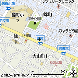 株式会社ショクブン安城営業所周辺の地図
