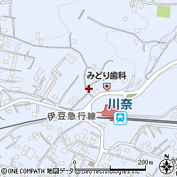 川奈駅前カイロプラクティック周辺の地図
