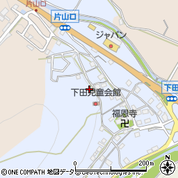 大阪府豊能郡能勢町下田187周辺の地図