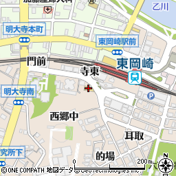 株式会社ミニテック岡崎南店周辺の地図