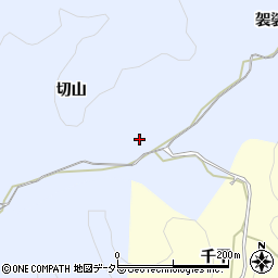 愛知県岡崎市才栗町切山周辺の地図