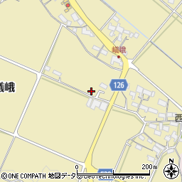 滋賀県甲賀市水口町嶬峨609周辺の地図