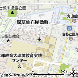 京都府京都市伏見区深草越後屋敷町62-10周辺の地図