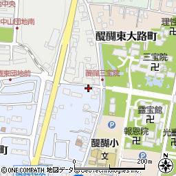 京都府京都市伏見区醍醐西大路町91周辺の地図