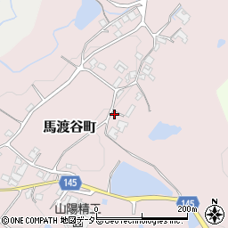 兵庫県加西市馬渡谷町周辺の地図