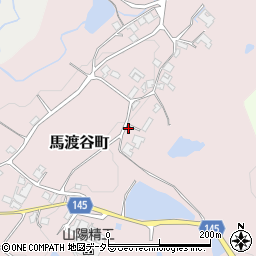 兵庫県加西市馬渡谷町周辺の地図