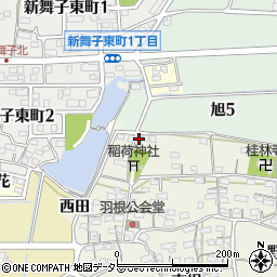 愛知県知多市金沢稲荷山33周辺の地図