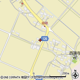 滋賀県甲賀市水口町嶬峨614周辺の地図