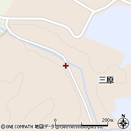 兵庫県佐用郡佐用町三原155周辺の地図