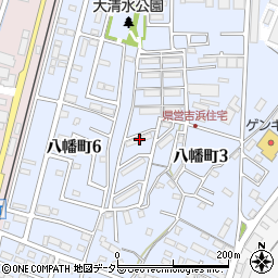 愛知県高浜市八幡町3丁目1-5周辺の地図