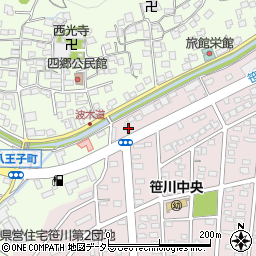 三重県四日市市笹川3丁目40周辺の地図